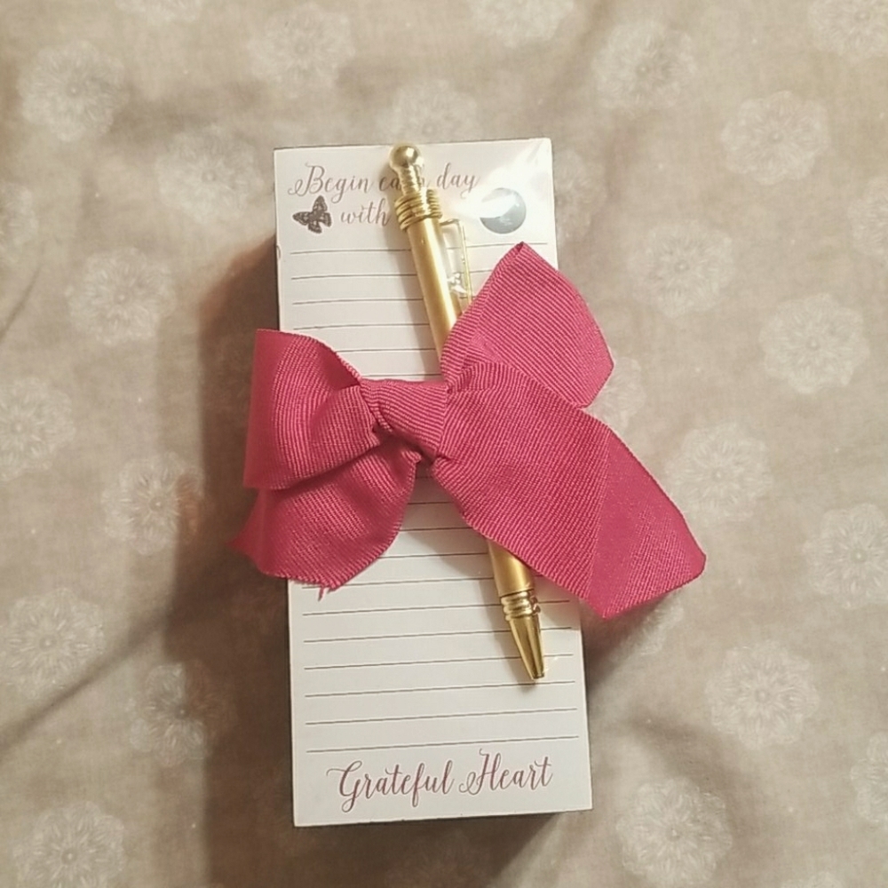 Tri-Coastal Design Notepad and Pen